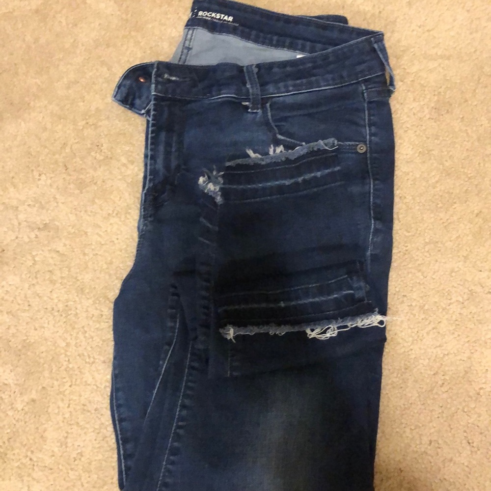 Old navy rockstar skinny jeans
